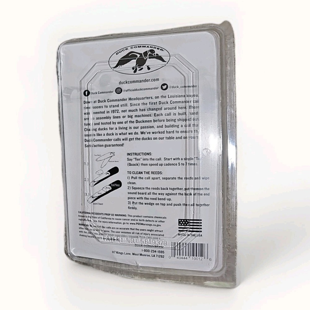 Duck Commander Teal Hen Duck Call