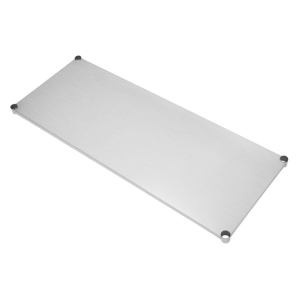 Work Table Under Shelf Stainless Steel Adjustable Lower Shelf for DuraSteel