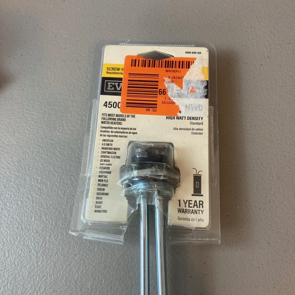 Everbilt 4500-Watt/240-Volt HWD Element High Watt Density Design Screw Heater