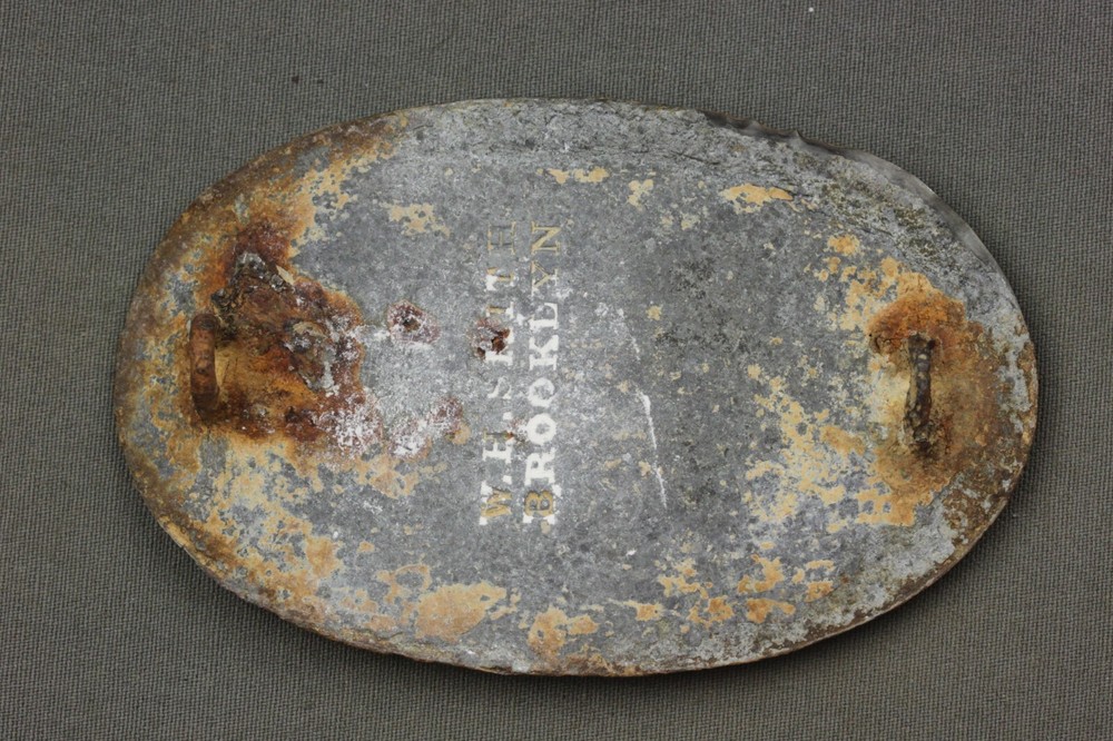 Civil War W.H. Smith Cartridge box plate