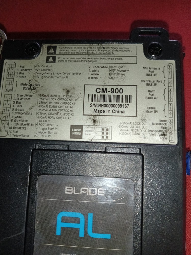 Compustar CM-900 Remote Start Kit