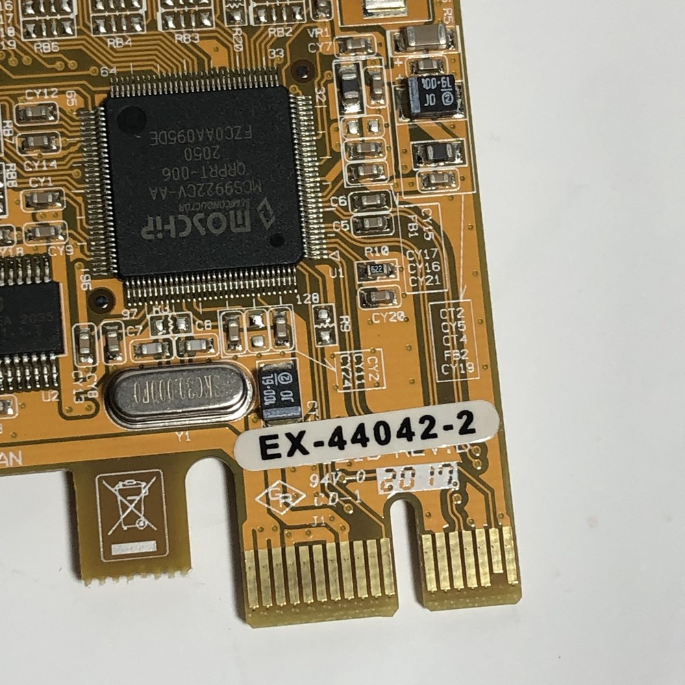 Exsys EX-44042-2 Serial RS-232 PCIe Card