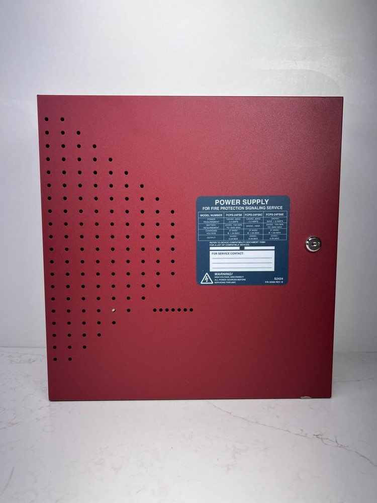 Fire-Lite FCPS-24FS6 Enclosure Case Only - No Hardware - Includes Key