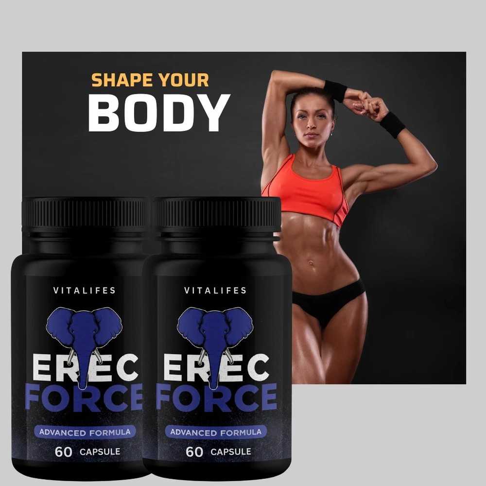 (2 Pack) ErecForce Capsules – Erec Force Supplement for Advanced Energy Support