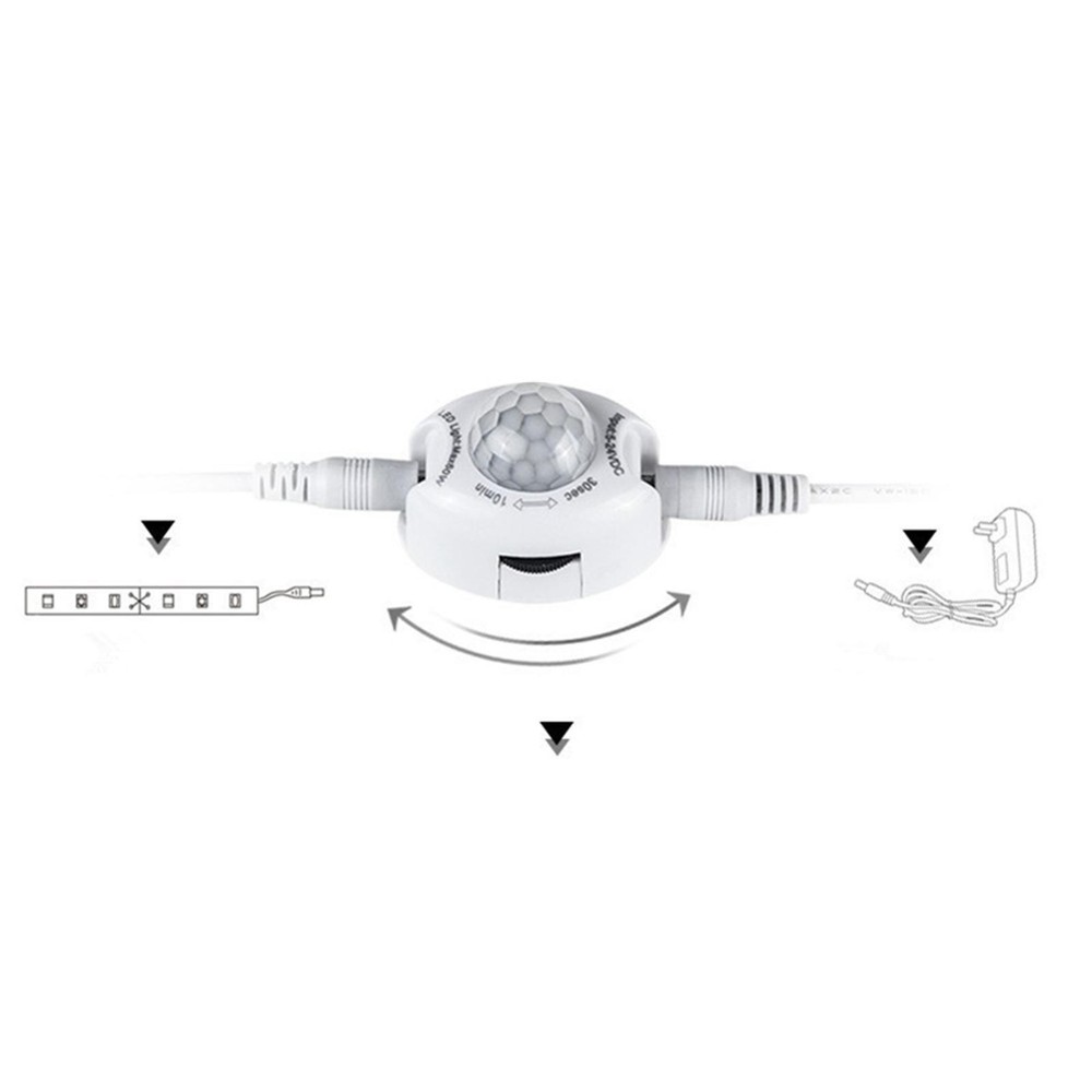 5V-24V Automatic PIR Body infrared LED Strips Light Motion Sensor Switch