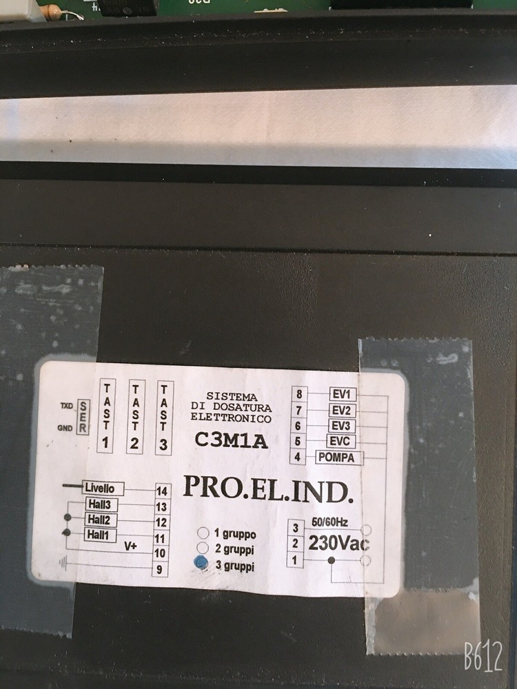 La Pavoni Espresso Machine Power Board