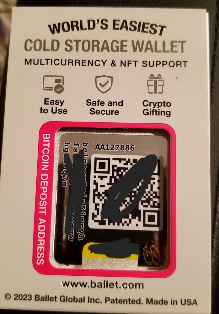 2023 Ballet Consensus Conference Special edition Ballet Real Btc Eth crypto