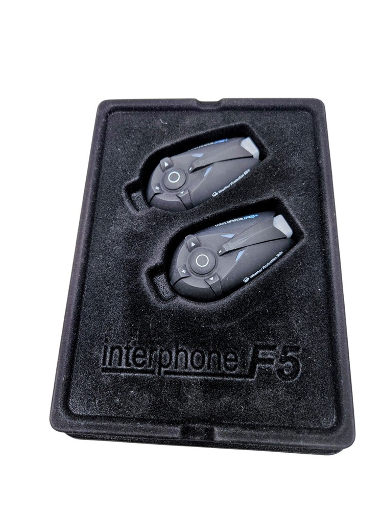 Interphone F3 Passenger Intercom Bluetooth Phone Connect Pilot Passenger System