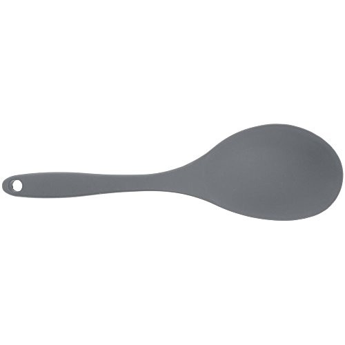 Tablecraft Grey Silicone Spoon - 11"L
