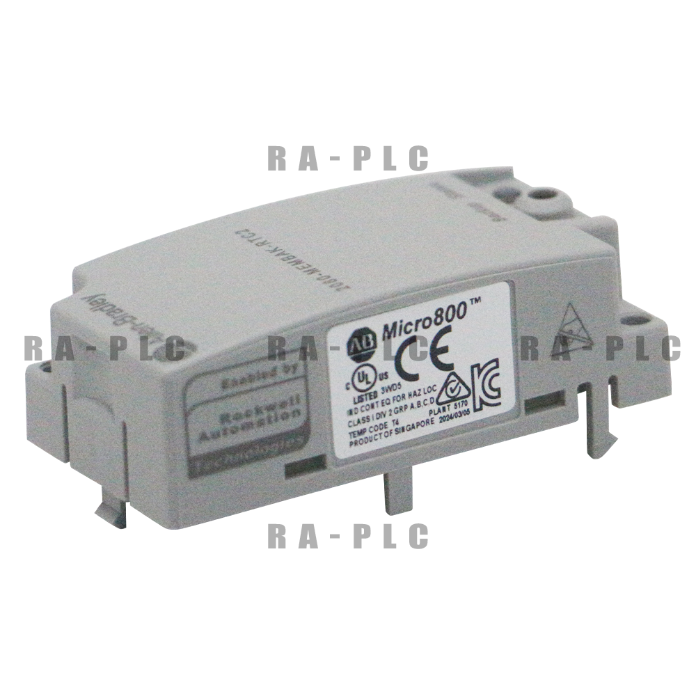 2024 Allen Bradley 2080-MEMBAK-RTC2 Micro800 Memory Module 4MB RTC Plug-In