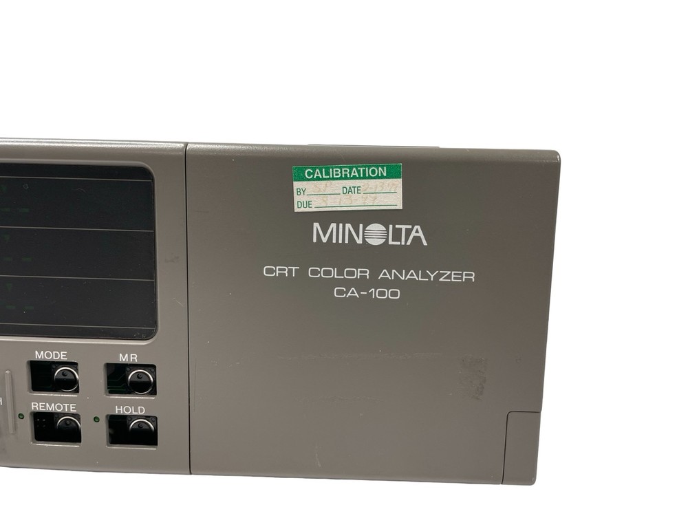 MINOLTA CRT Color Analyzer CA-100