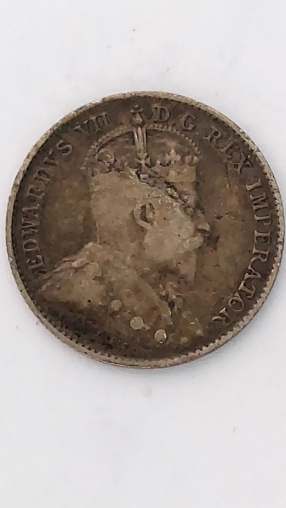 1905 Canada 5 Cent Silver, .925 Silver