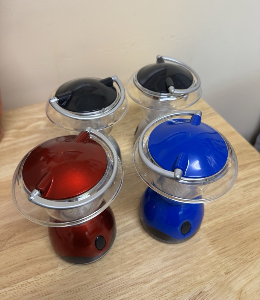 Mini Plastic Lanterns Set Of Four