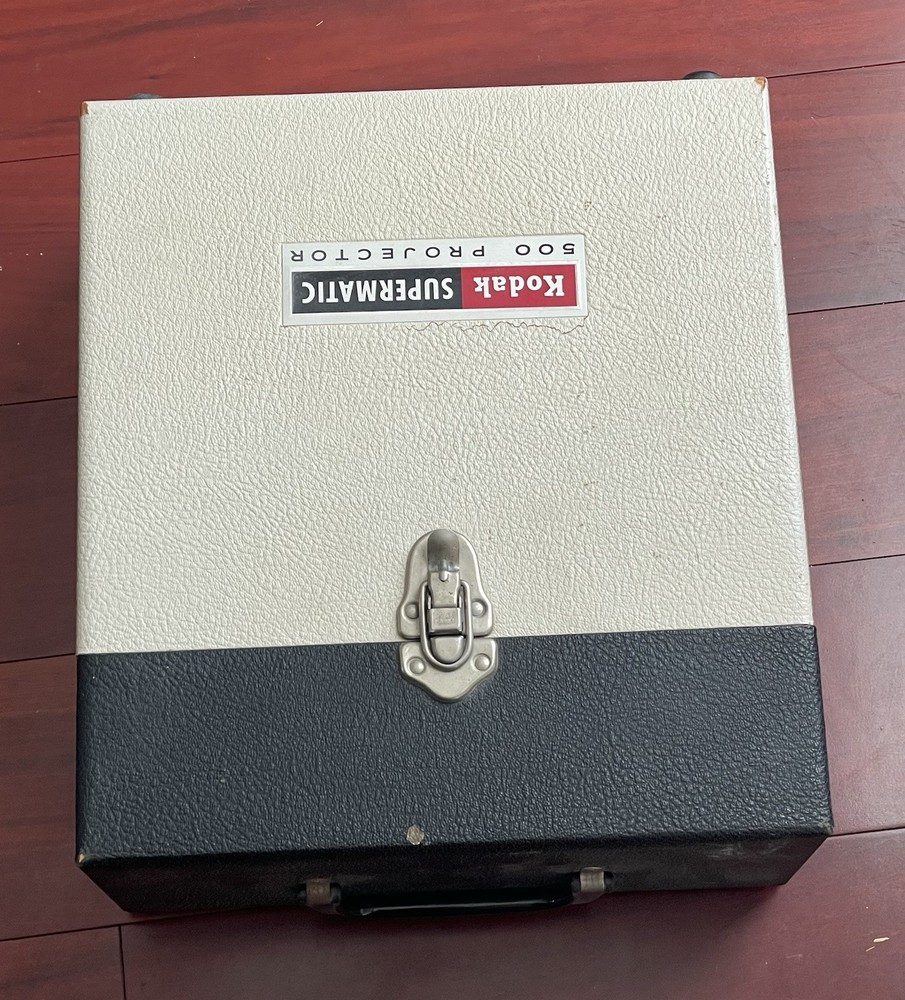 Kodak Supermatic 500 Model Slide Projector, Vintage, Working.