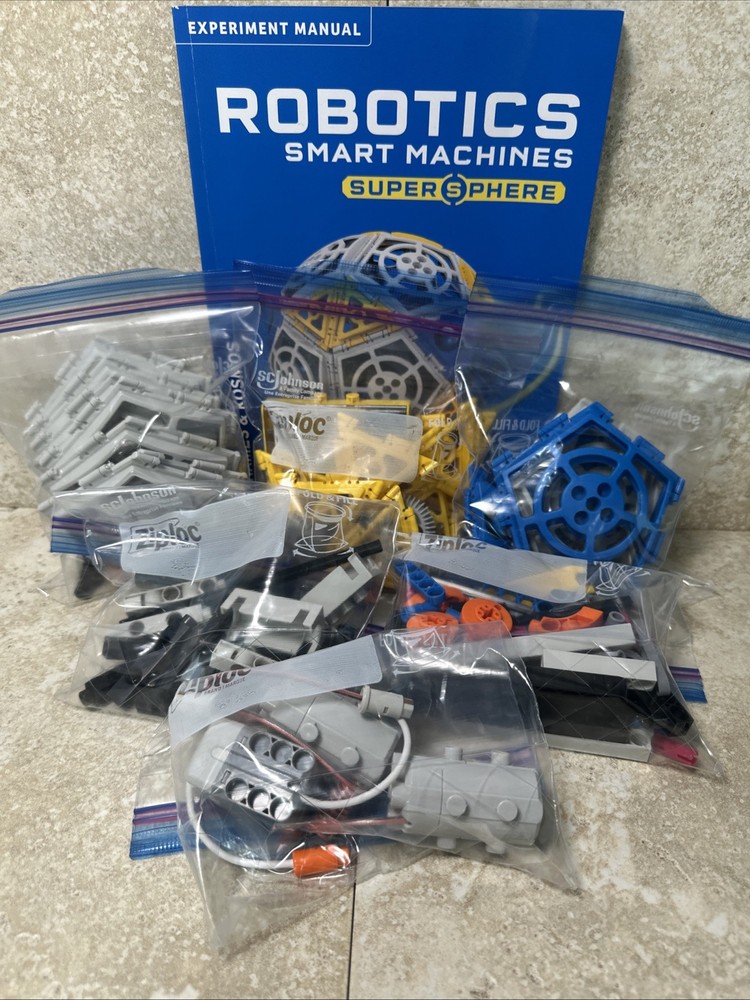 Thames & Kosmos Robotics: Smart Machines Super Sphere Stem Projects Complete