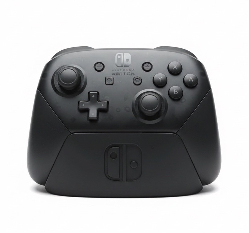 Nintendo Switch Pro Controller Stand with Logo Display Holder Dock Mount