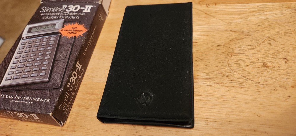 Slimline TI 30-II Texas Instruments Calculator