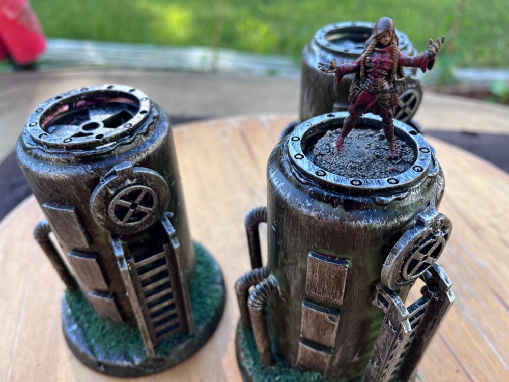 Sci-Fi Terrain pieces .28 – Tabletop Gaming scratch built. t