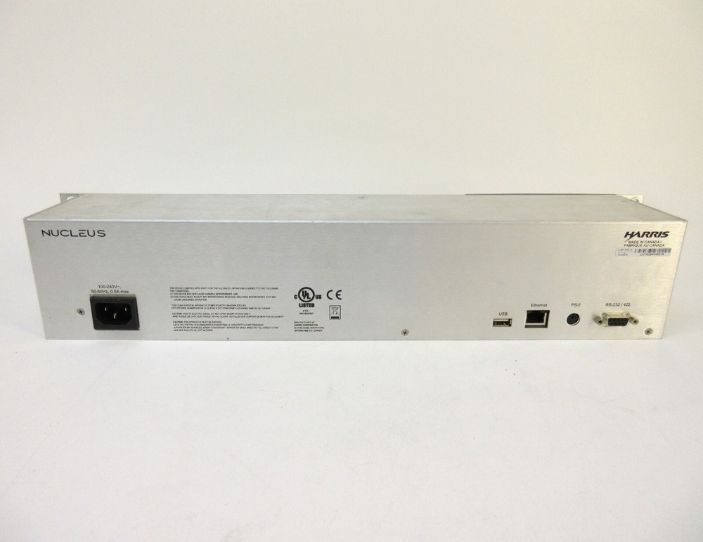 Leitch Harris Nucleus Control Panel with Option Router