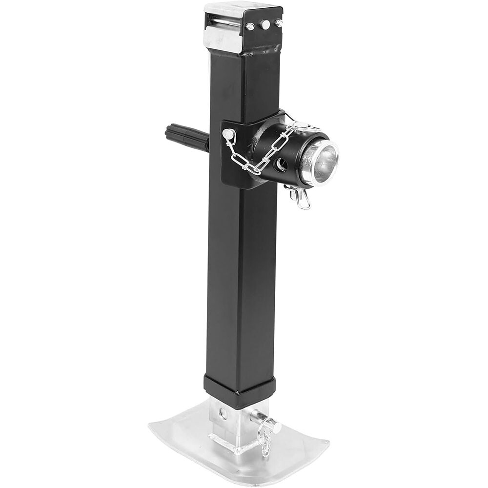 28" Lift 8000lbs Swivel Trailer Jack Tongue Weld-on Pipe-mount Stand Drop Leg