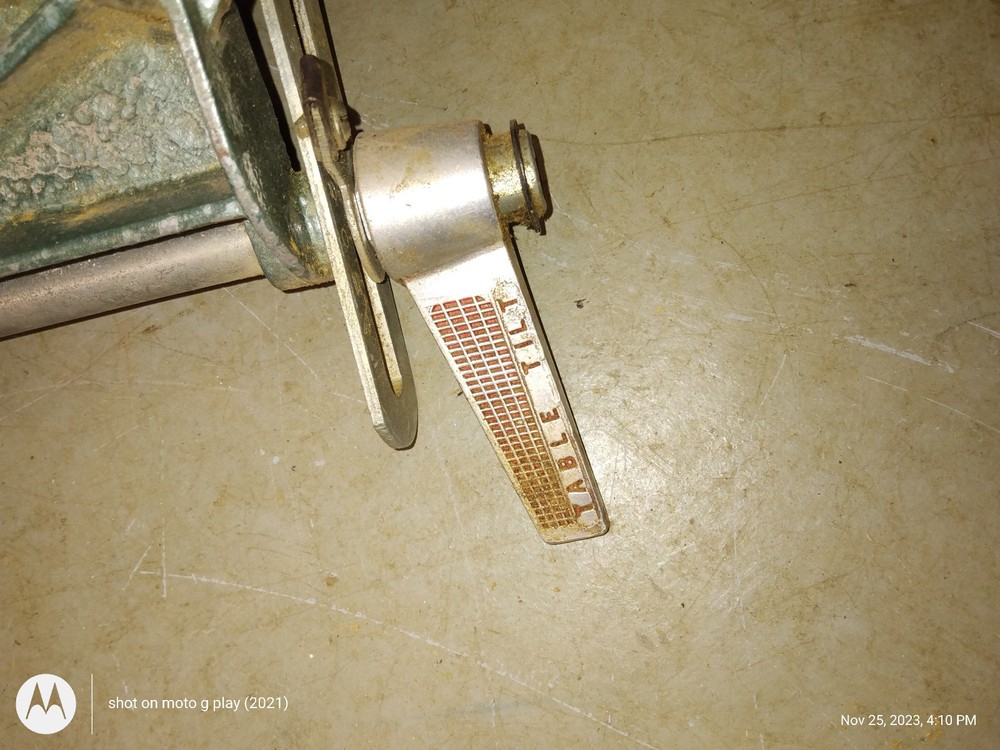 (2) 6" x 9" Extension Table, Tiltable