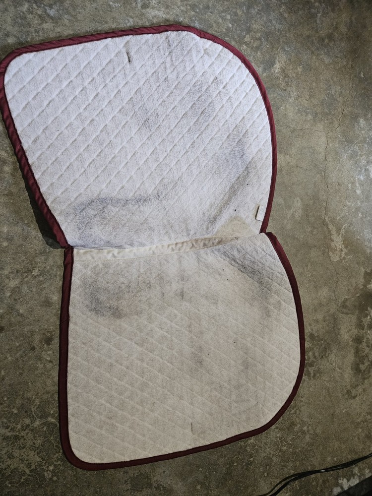 Tuffrider Burgundy Basic All Purpose Saddle Pad