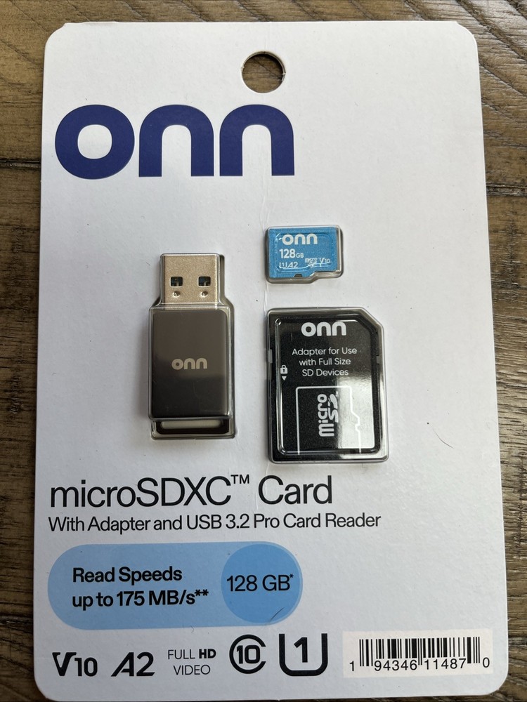 Microsdxc 128 Gb With Adapter
