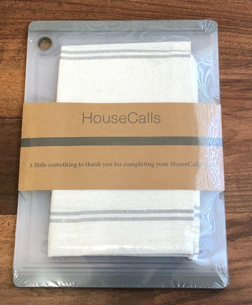 Cutting Board Clear Plastic 12" x 9" BRAND NEW