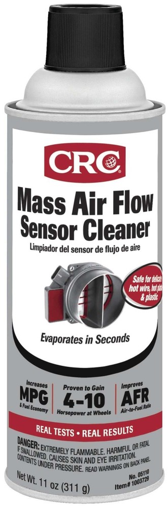 CRC 05110 Mass Air Flow Sensor Cleaner 11 Wt Oz., 2 Pack
