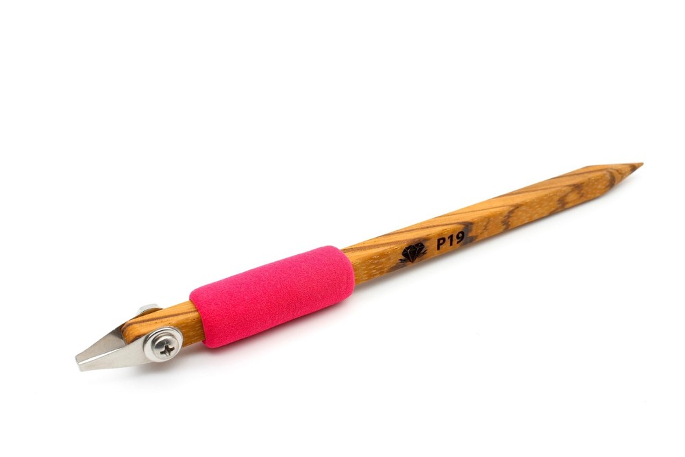 The Original DiamondCore Tools: 4-Pack Pottery Carving Tool Set ‚ P11, P19