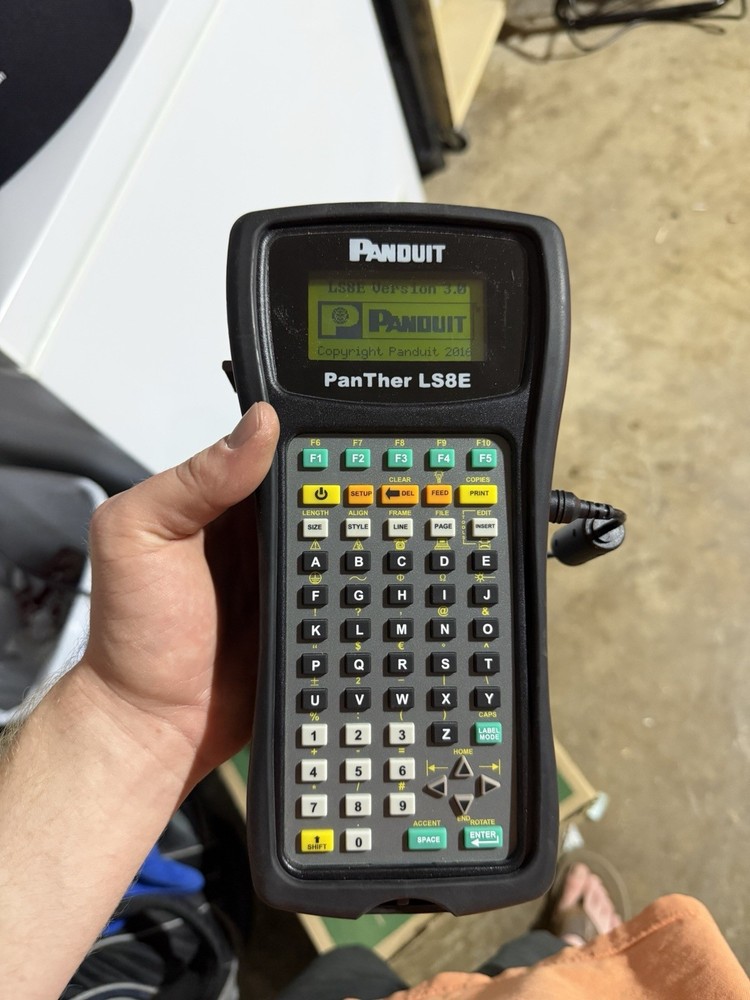 Panduit PanTher LS8E Handheld Thermal Label Maker Bundle