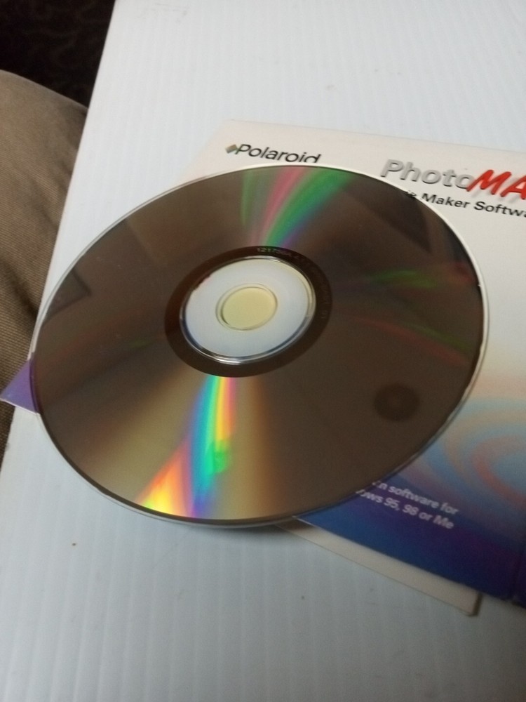 Polaroid Photo Max Image maker Software dvd