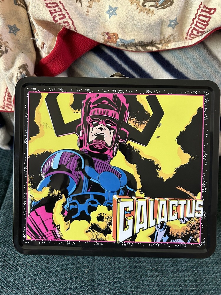 MARVEL GALACTUS  LUNCHBOX w/ THERMOS! VG+!