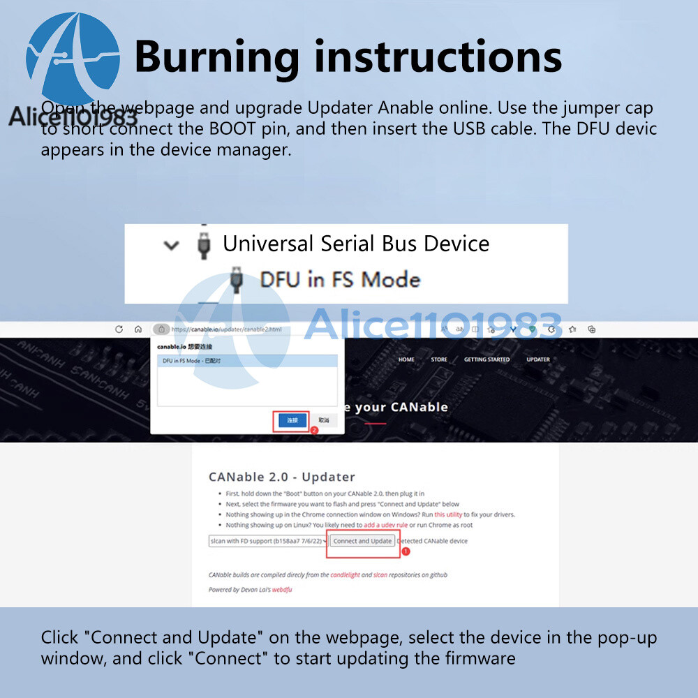 USB to CAN Module Support CAN FD CAN Bus Analyzer V2.0 Can Debugging Assistant