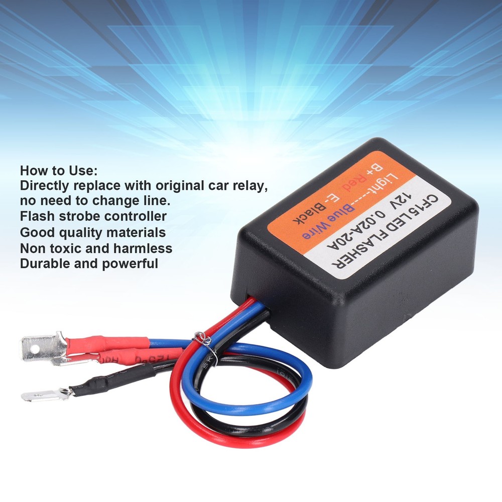 Auto Car Flasher Module High Sensitivity LED Turn Light Module