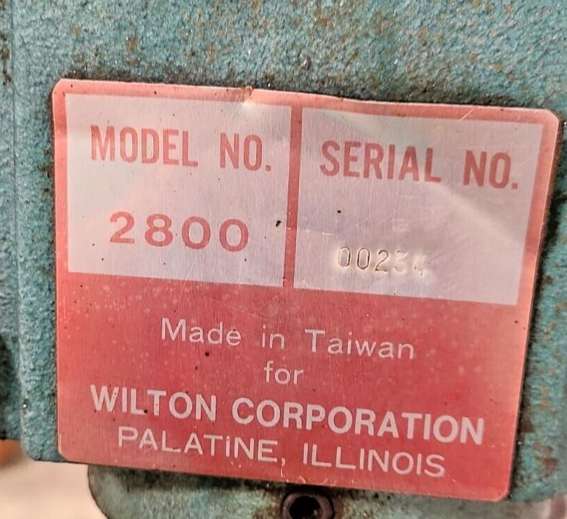 Wilton 16" Drill Press 6 Speed Model 2800 Single Phase