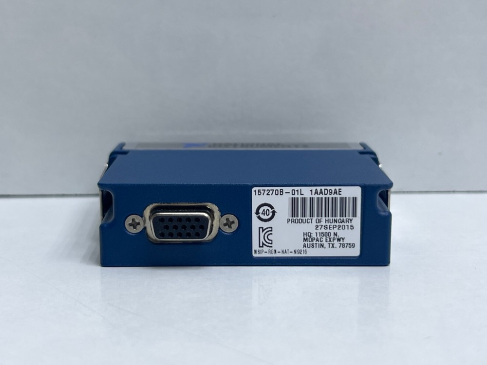 NATIONAL INSTRUMENTS NI9216 / 157270B-01L ANALOG INPUT MODULE