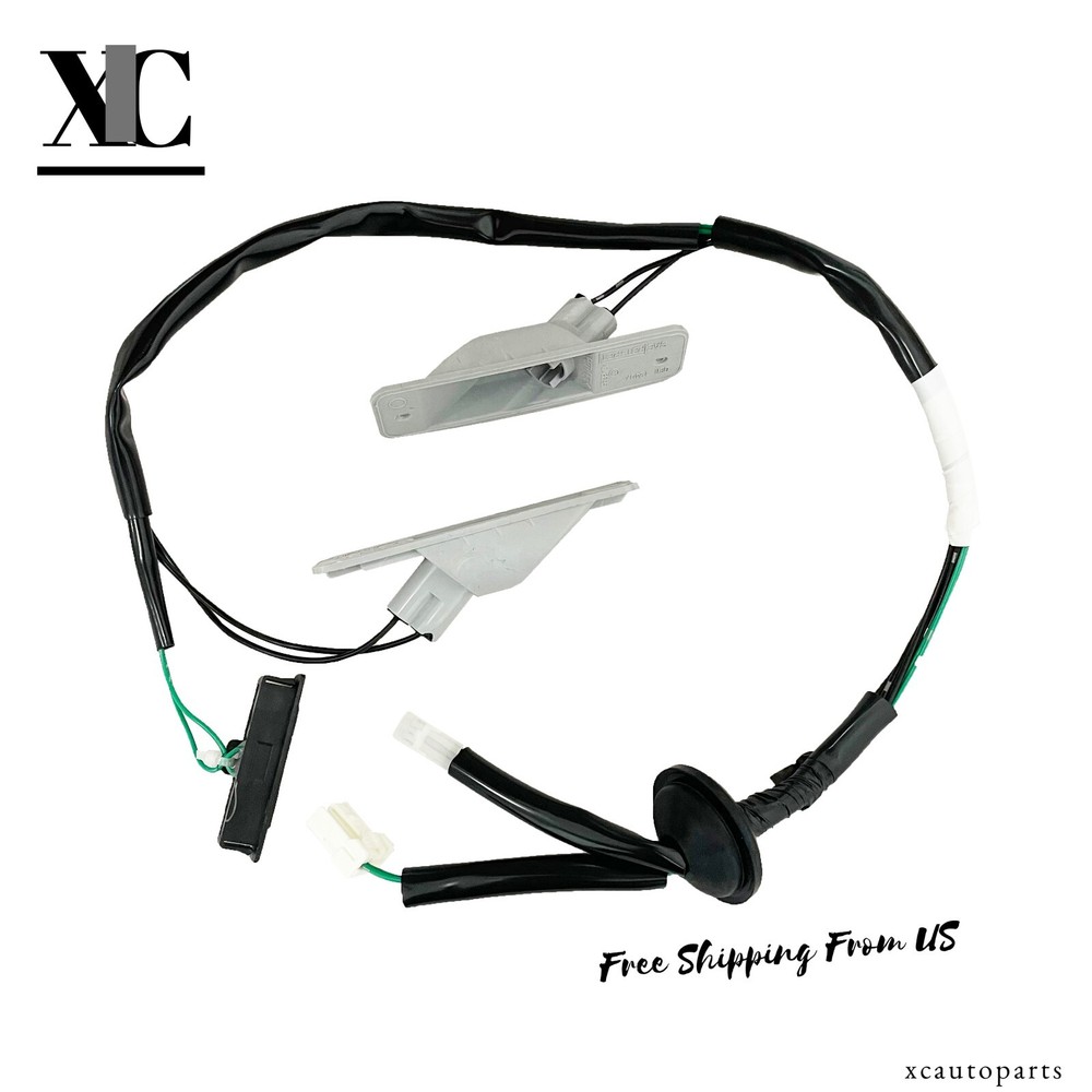 Rear License Plate Lamp Light Socket Wire Harness For 2009-2013 Subaru Forester