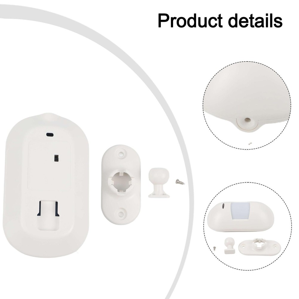 Wireless Motion Sensor with Wide Detection Range and Easy Installation