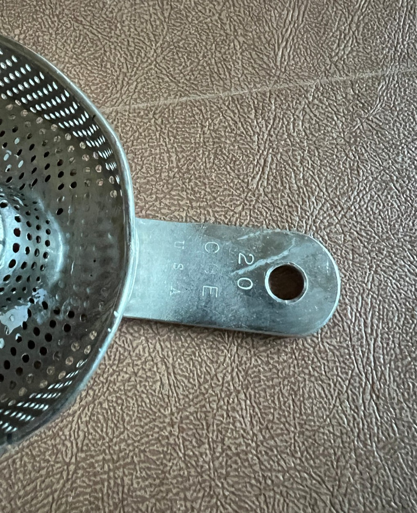 Used COE Metal Impression Trays (7 Items Total)