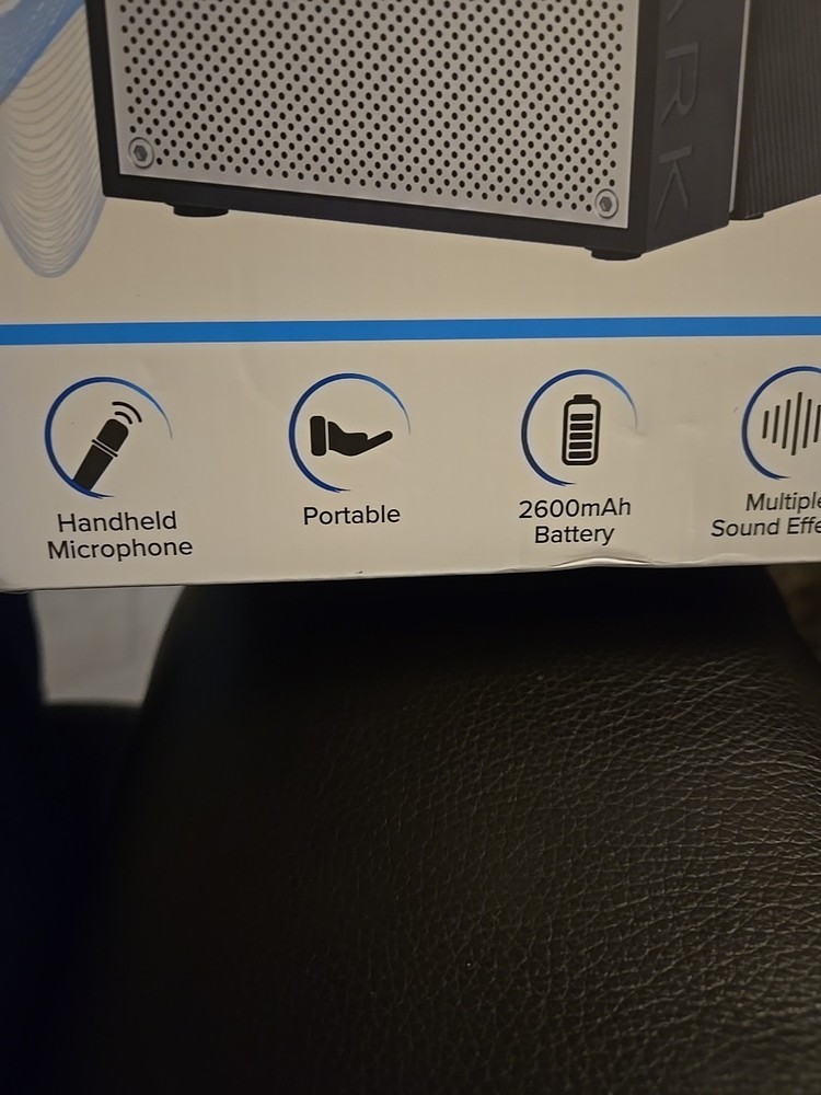 Wireless Voice Amplifier with Handheld Microphone, Portable Bluetooth Speaker