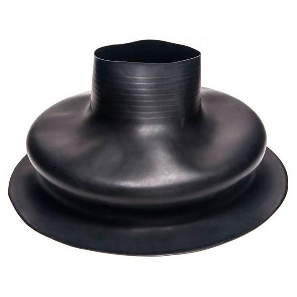 Bare Black Latex Neckseal Large