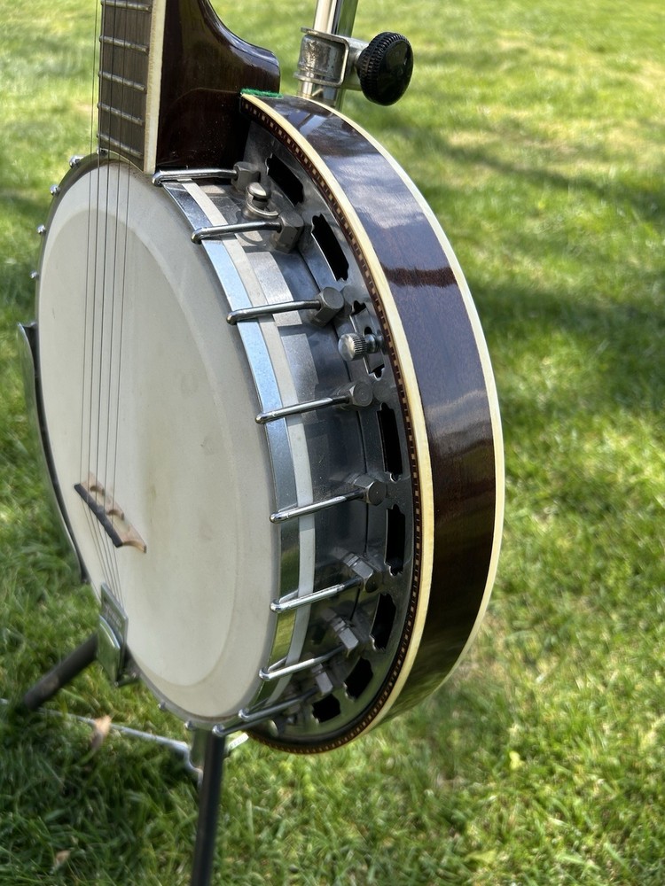 1970s Iida Five String Banjo Made In Japan