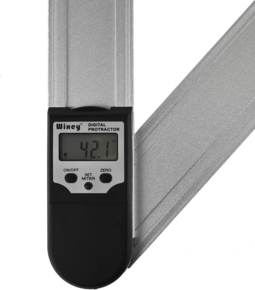 8" (203Mm) Digital Protractor with Miter Function