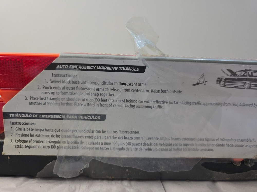 Victor Folding Auto Emergency Warning Triangle 00230-8