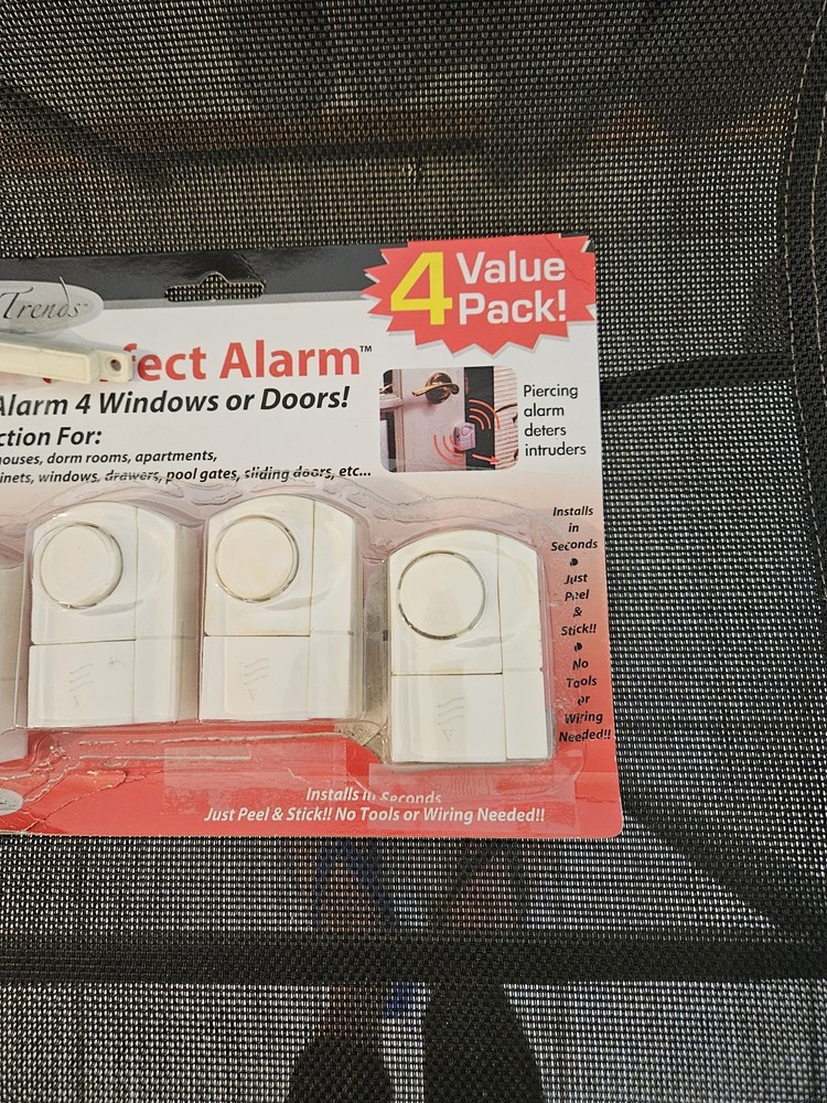 Instant Alarm 4 Count Value Pack for Doors Windows Home Security Used