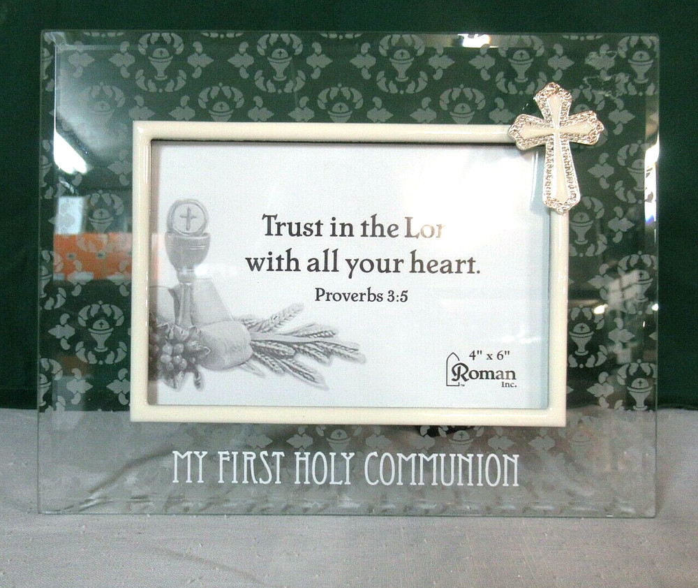 1st Holy Communion Glass Frame