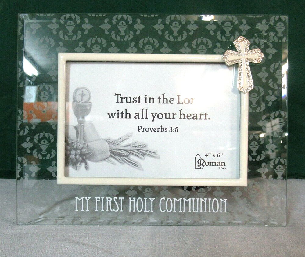 1st Holy Communion Glass Frame