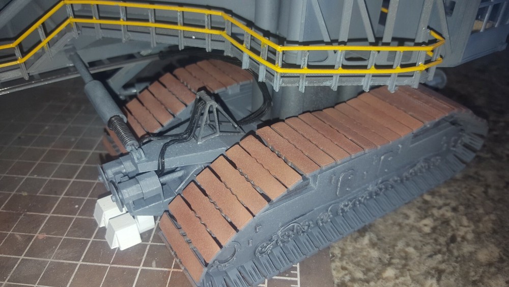 3d printed NASA Crawler Transporter 1:72