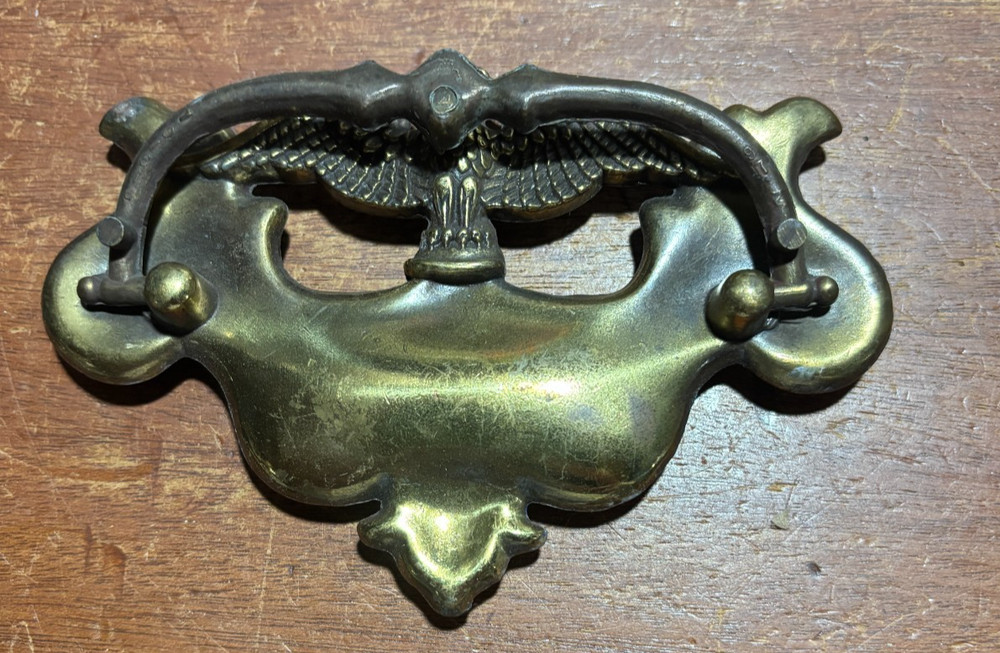 Vintage Brass Eagle Drawer Pull BPC 2008
